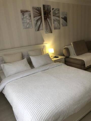 Фото номера Апартаменты Делюкс - ул. Головатого, 20 Апартаменты DeLight Apartments г. Борисполь 12