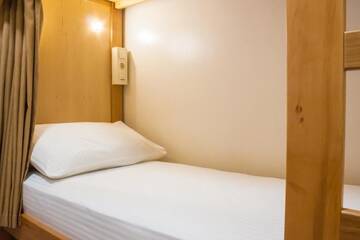 Фото номера Кровать в общем 4-местном номере для мужчин и женщин Хостелы SPA Hostel Zolote Runo, Boryspil г. Борисполь 11