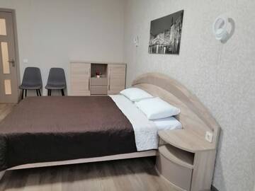 Фото номера Апартаменты с 1 спальней Апартаменты SKY&amp;KTS Apartments г. Борисполь 5
